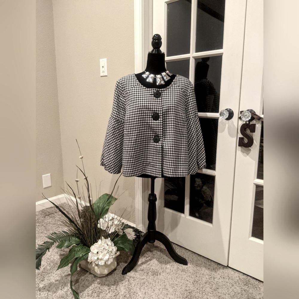 🔥 Worthington Hounds Tooth Jacket